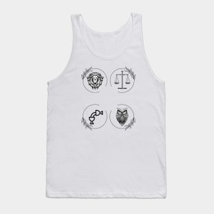 4 Virtues of Stoicism Tank Top